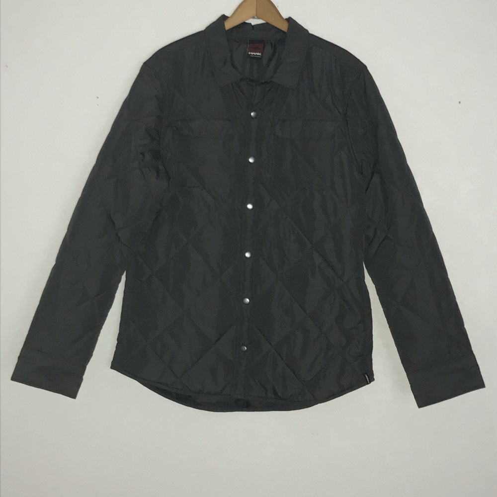 Tony Hawk Lightweight Quilted Snap Front Jacket
